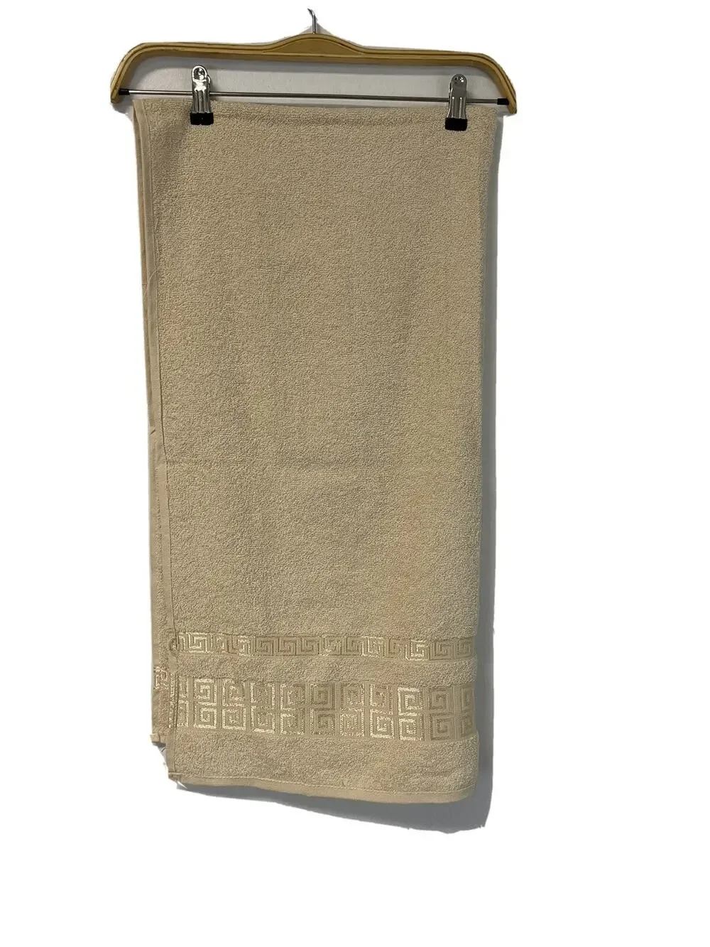 Alex Turkish Towel Beige Bath Thick Heavyweight Cotton Sauna Gym N104